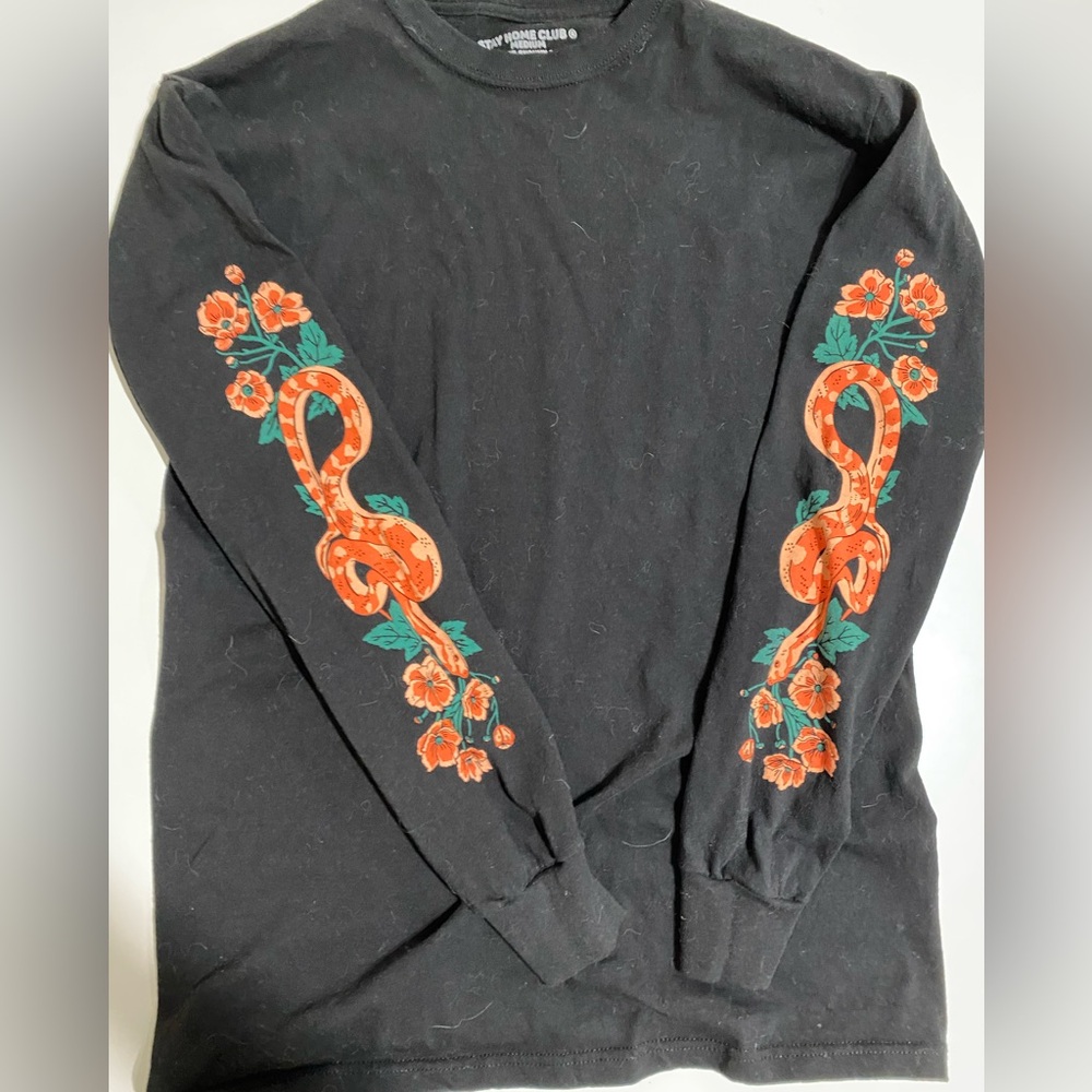Stay Home Club Snakes Sleeve Tee